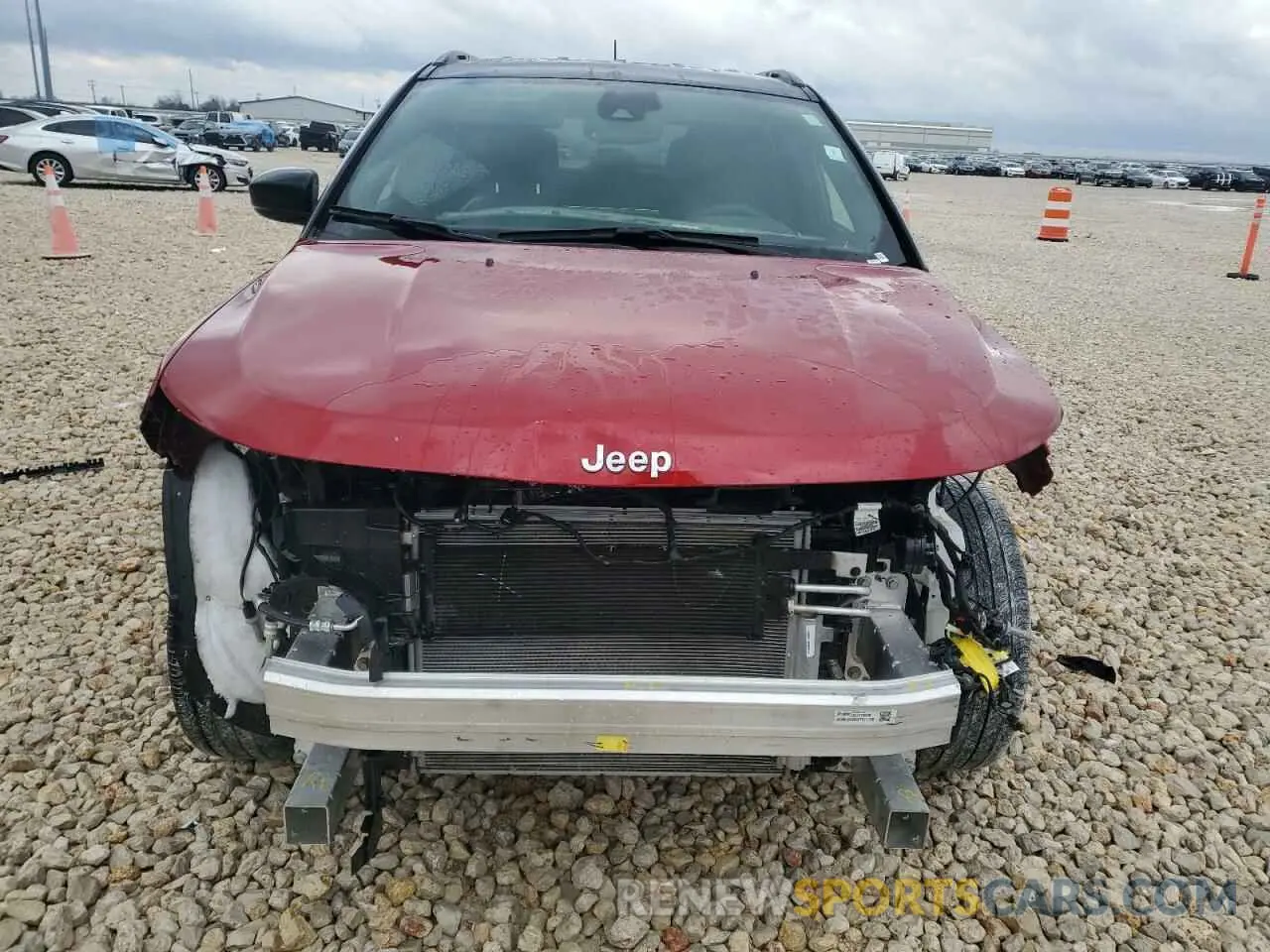 5 fotografías del automóvil dañado 3C4NJDCN8ST511138 JEEP COMPASS 2025