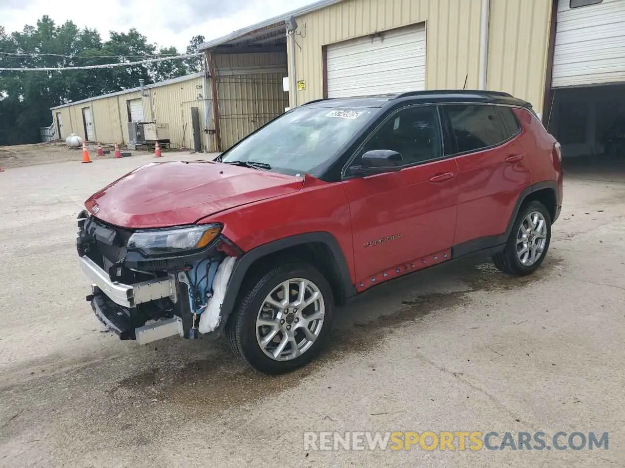 1 fotografías del automóvil dañado 3C4NJDCN8ST513309 JEEP COMPASS 2025