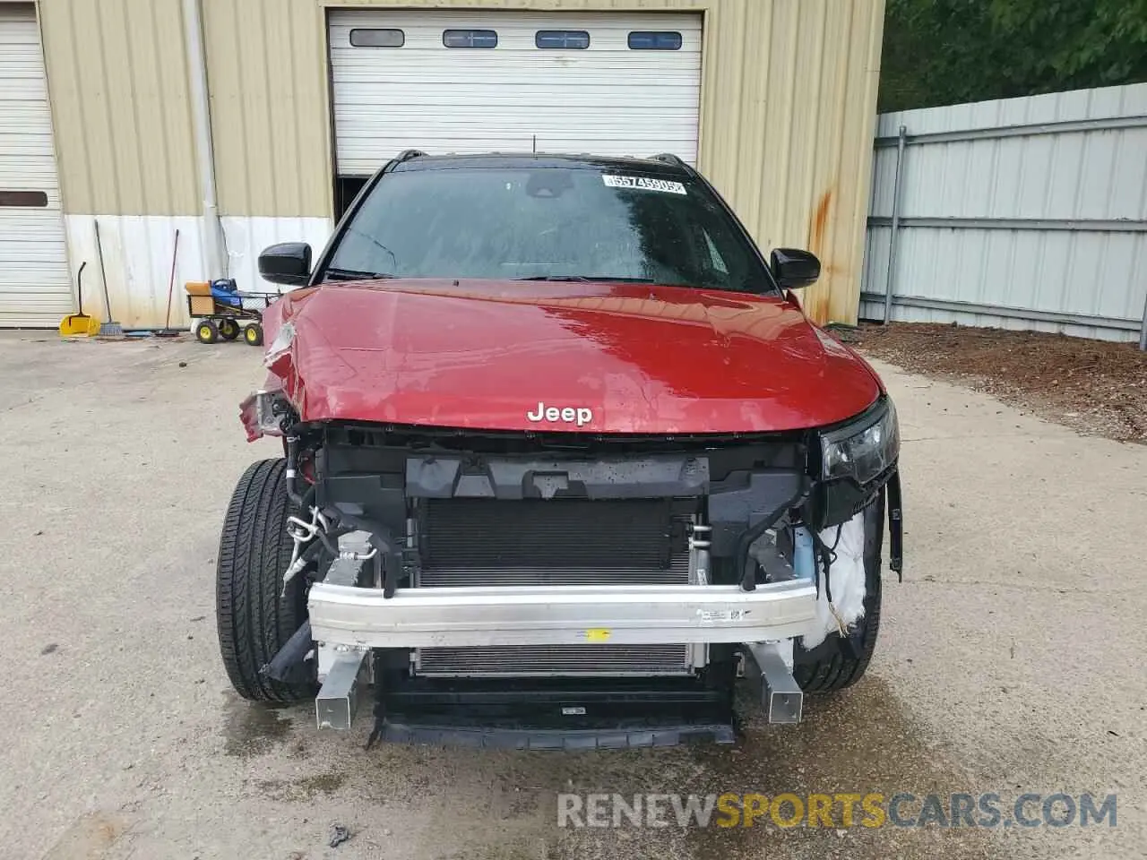 5 fotografías del automóvil dañado 3C4NJDCN8ST513309 JEEP COMPASS 2025