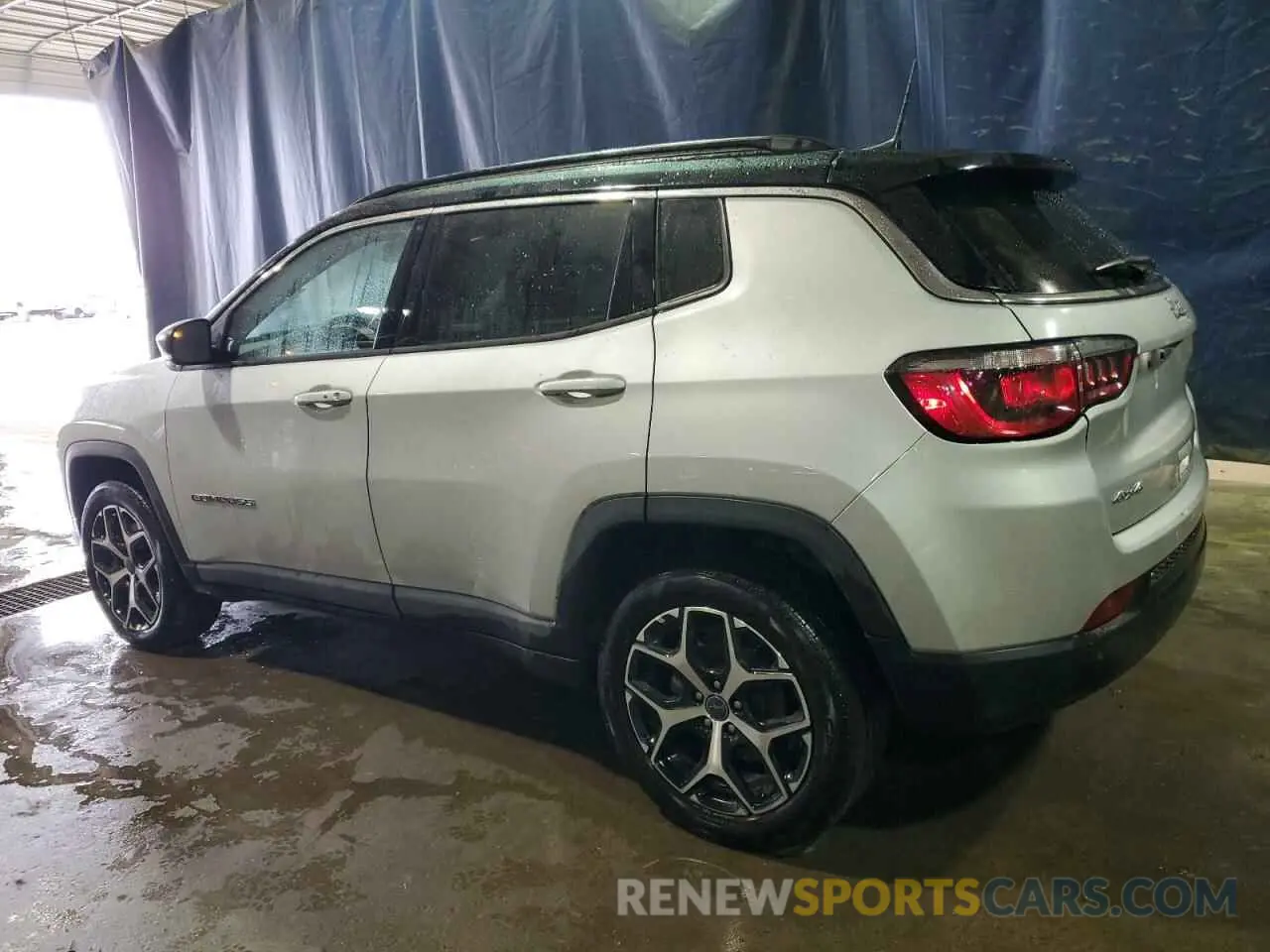 2 fotografías del automóvil dañado 3C4NJDCN8ST523659 JEEP COMPASS 2025