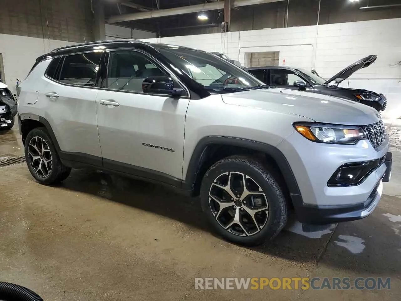 4 fotografías del automóvil dañado 3C4NJDCN9ST517952 JEEP COMPASS 2025