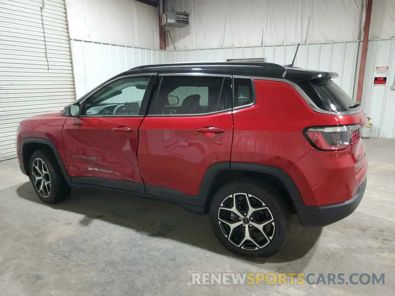 2 fotografías del automóvil dañado 3C4NJDCN9ST522844 JEEP COMPASS 2025