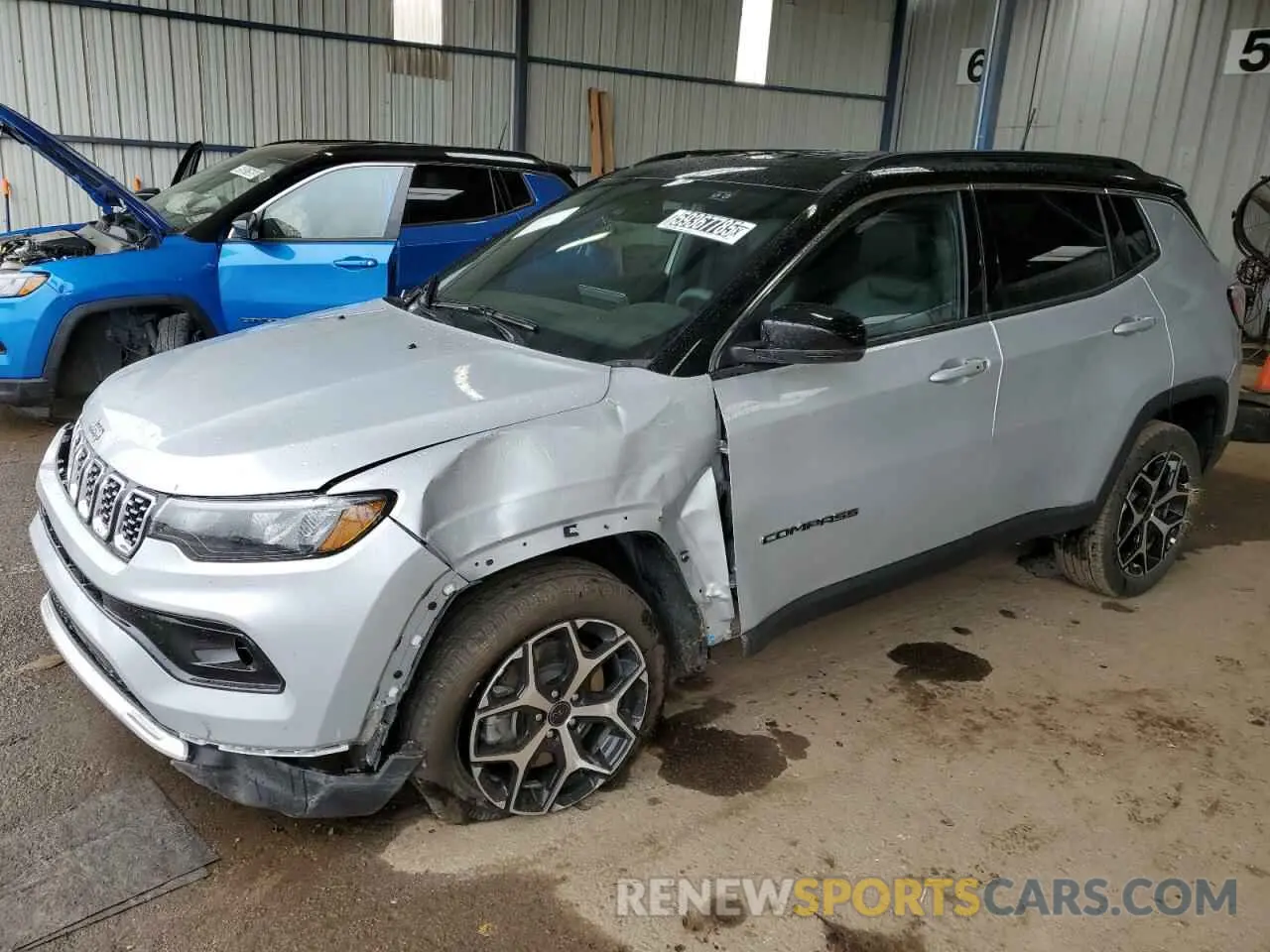 1 fotografías del automóvil dañado 3C4NJDCN9ST523413 JEEP COMPASS 2025