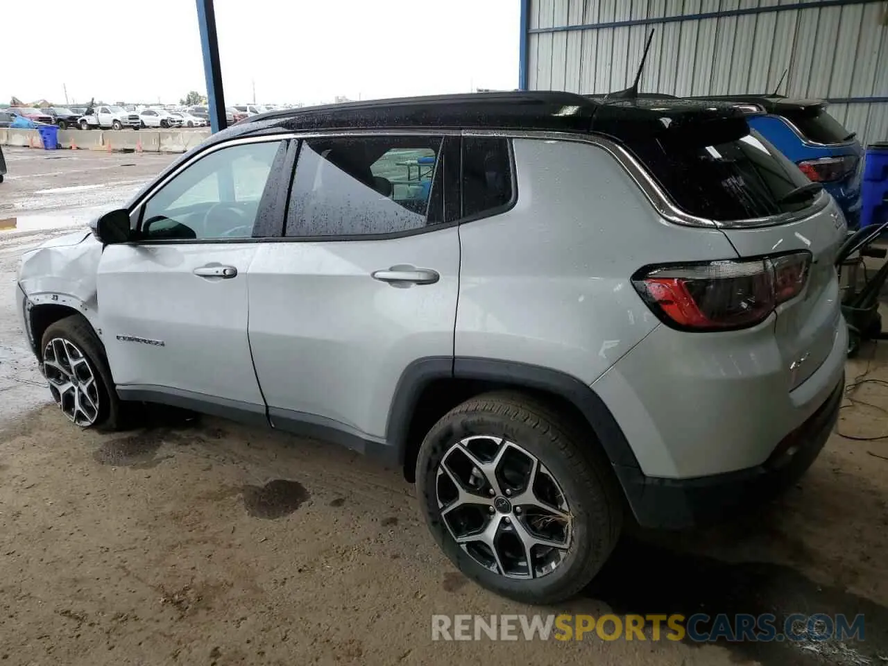 2 fotografías del automóvil dañado 3C4NJDCN9ST523413 JEEP COMPASS 2025