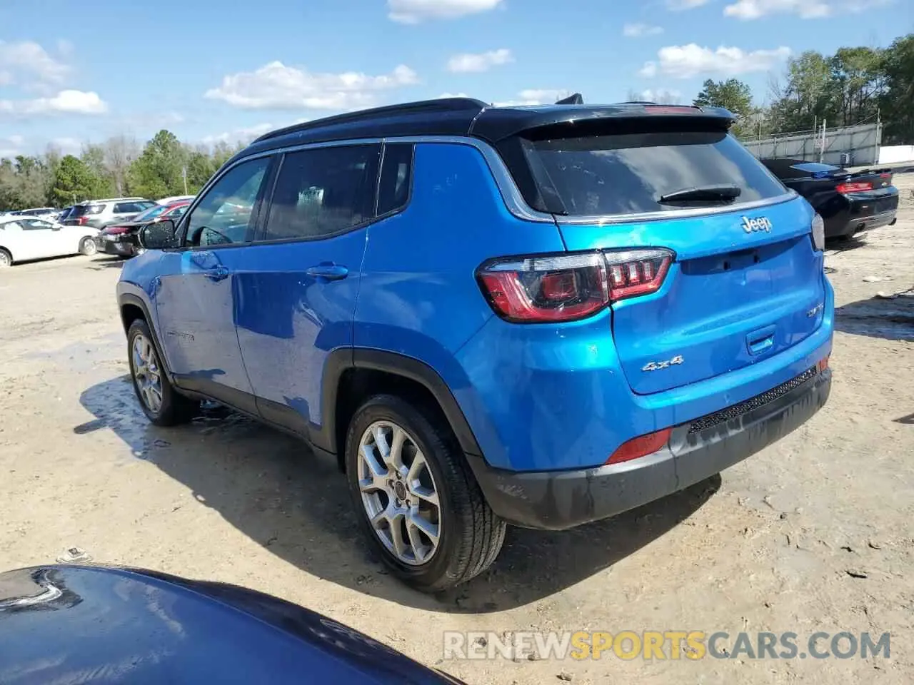 2 fotografías del automóvil dañado 3C4NJDCNXST508001 JEEP COMPASS 2025
