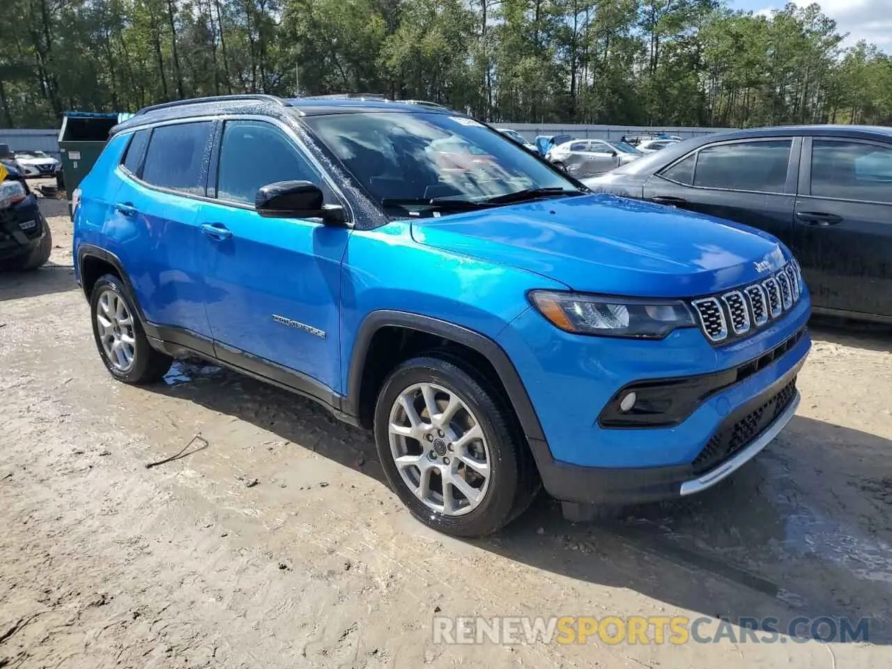 4 fotografías del automóvil dañado 3C4NJDCNXST508001 JEEP COMPASS 2025