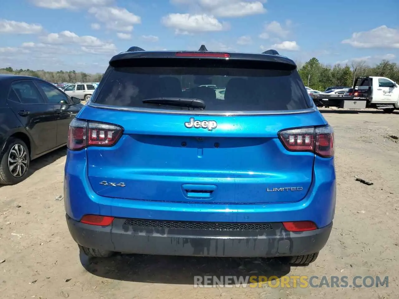 6 fotografías del automóvil dañado 3C4NJDCNXST508001 JEEP COMPASS 2025