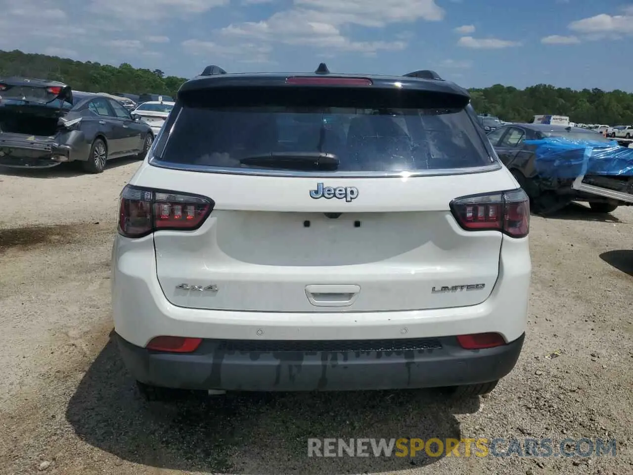 6 fotografías del automóvil dañado 3C4NJDCNXST508094 JEEP COMPASS 2025