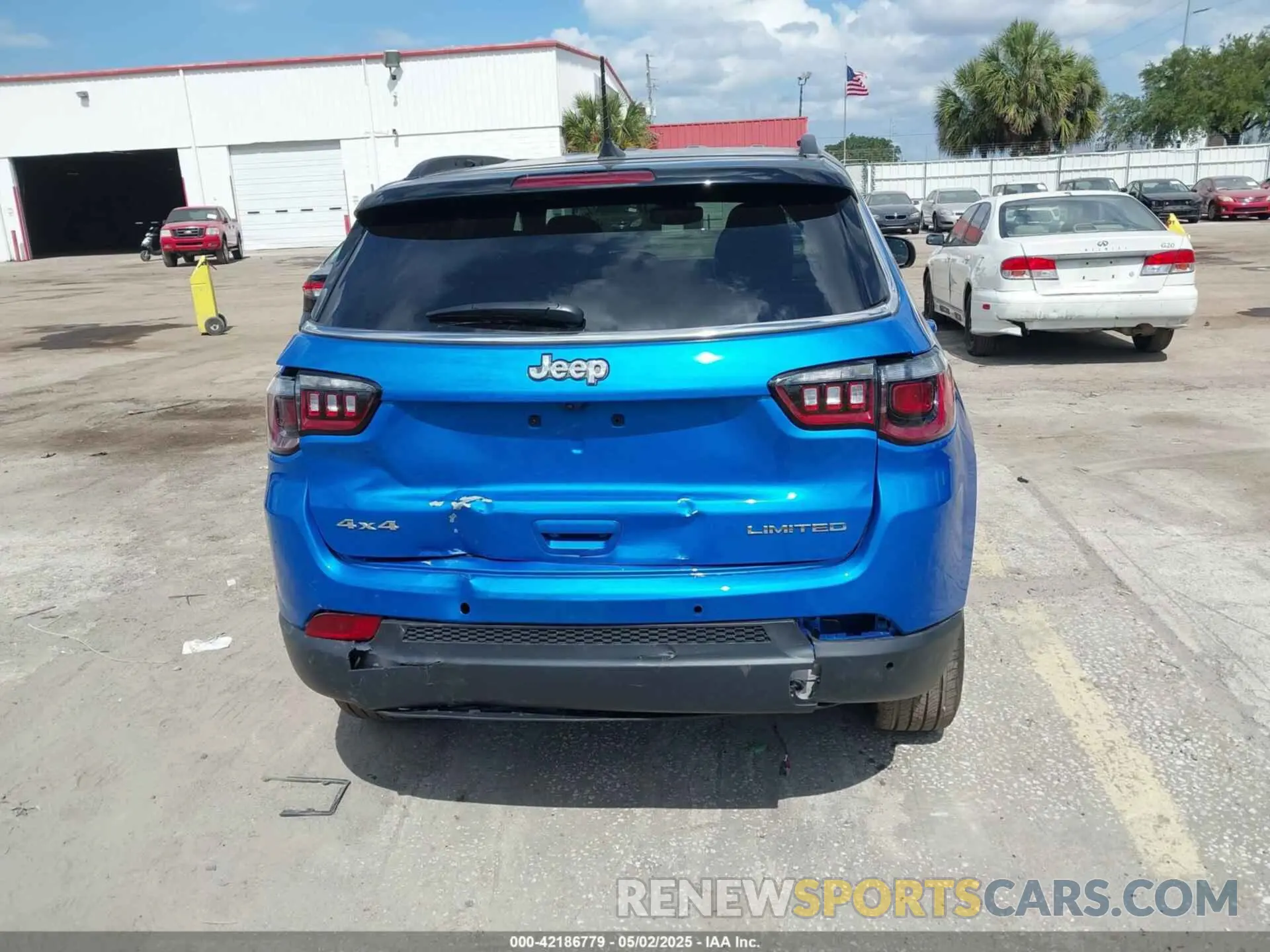 16 fotografías del automóvil dañado 3C4NJDCNXST549907 JEEP COMPASS 2025
