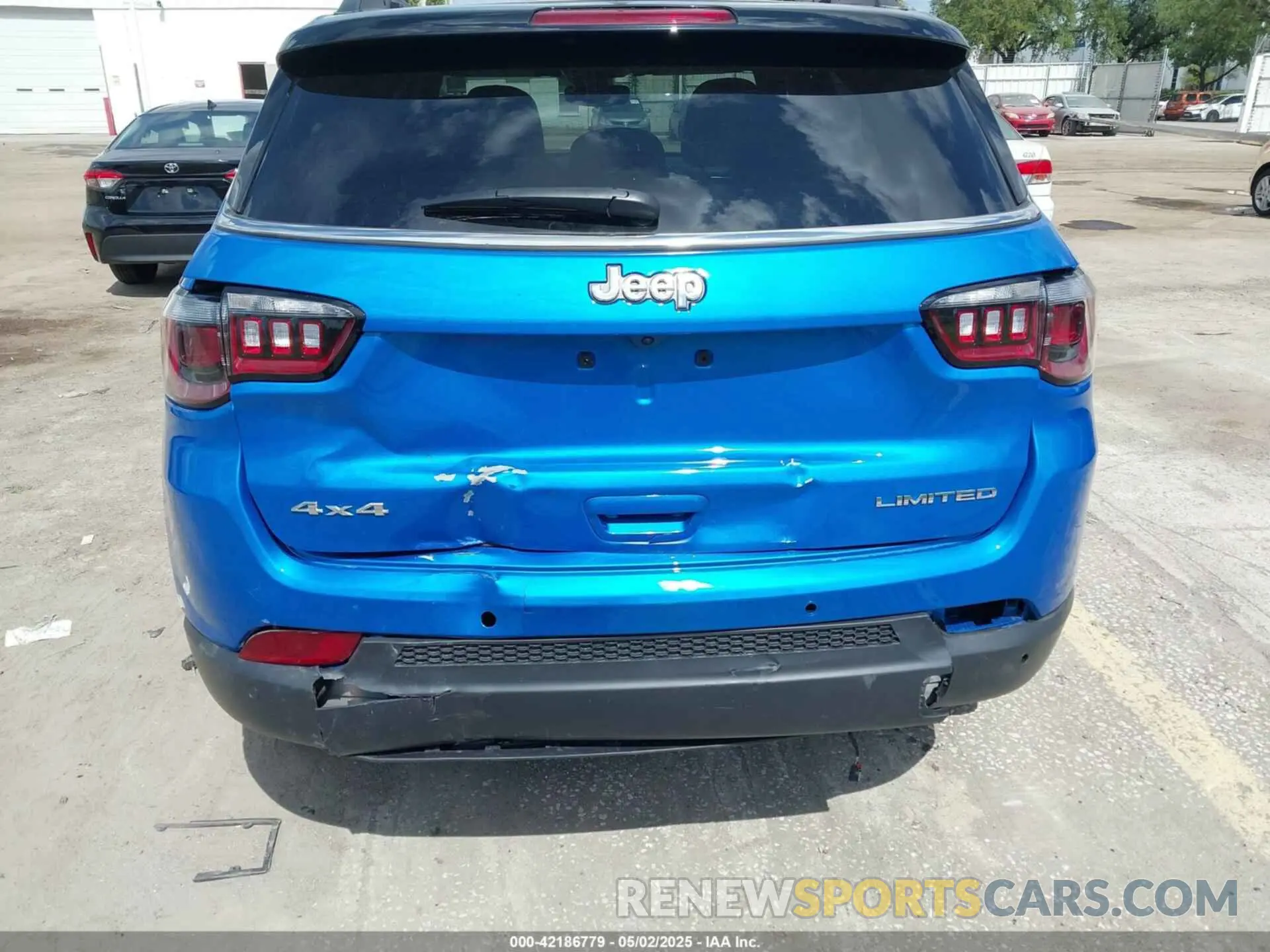 6 fotografías del automóvil dañado 3C4NJDCNXST549907 JEEP COMPASS 2025