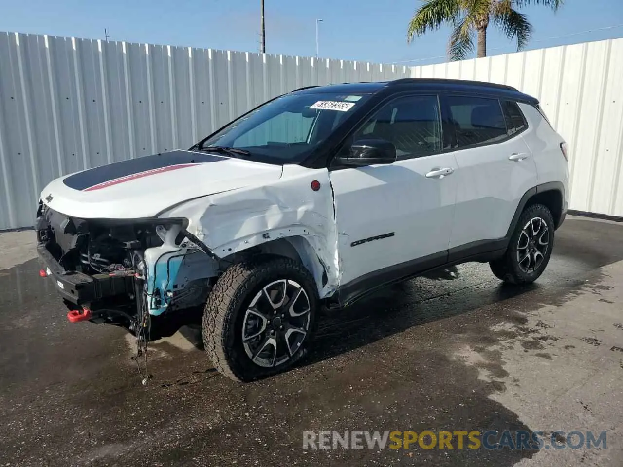 1 fotografías del automóvil dañado 3C4NJDDN0ST532435 JEEP COMPASS 2025