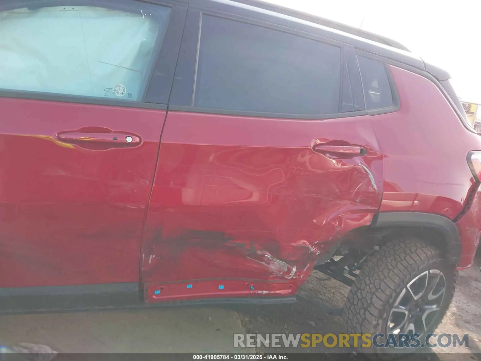 6 fotografías del automóvil dañado 3C4NJDDN0ST551132 JEEP COMPASS 2025