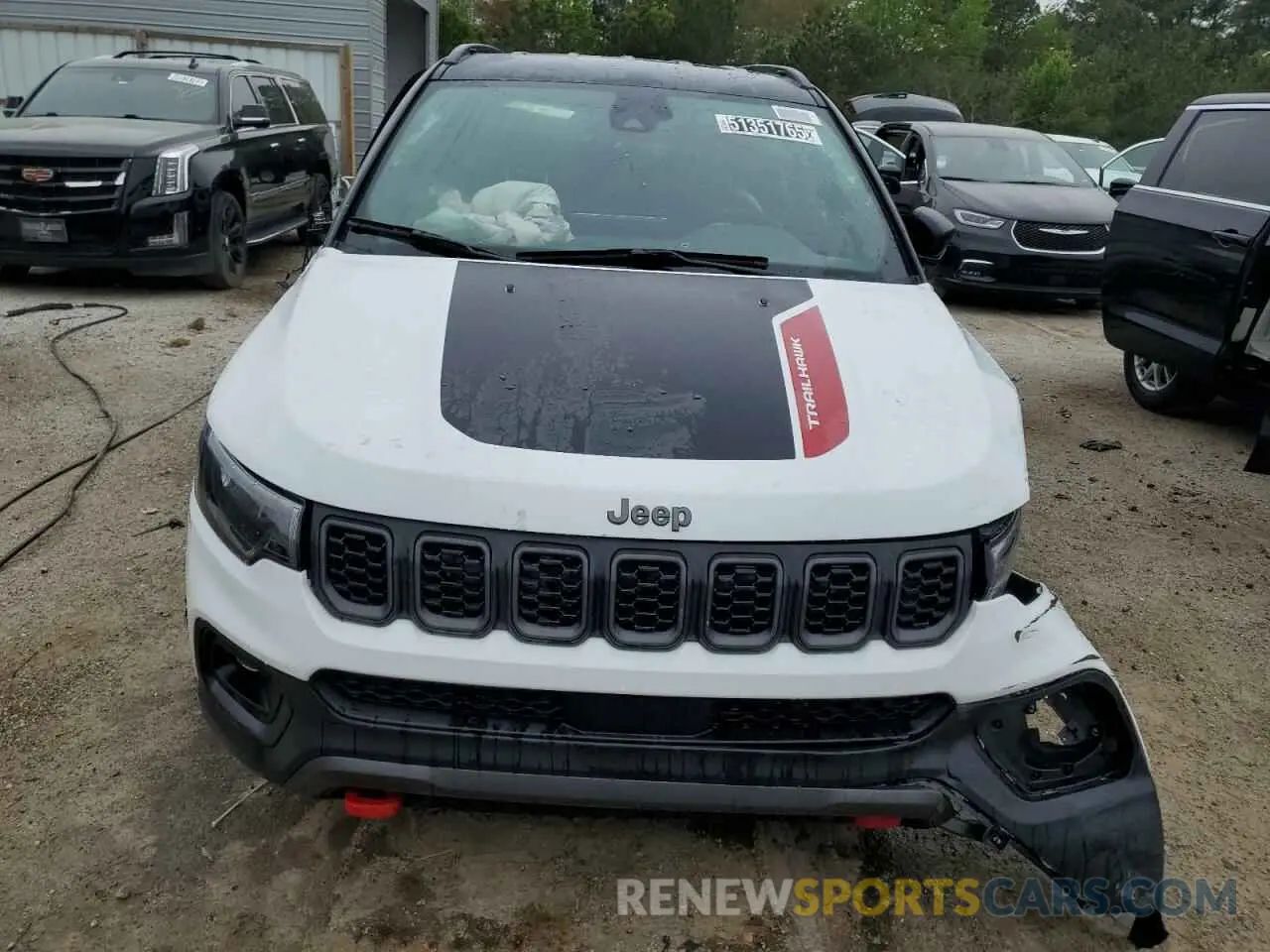 5 fotografías del automóvil dañado 3C4NJDDN3ST557023 JEEP COMPASS 2025