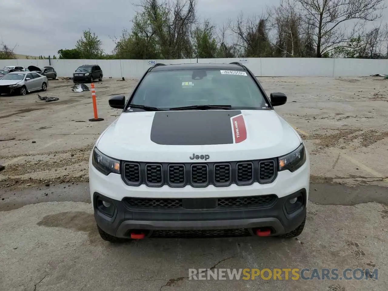 5 fotografías del automóvil dañado 3C4NJDDN5ST523245 JEEP COMPASS 2025
