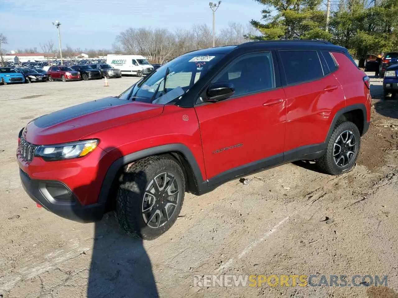 1 fotografías del automóvil dañado 3C4NJDDN6ST543357 JEEP COMPASS 2025