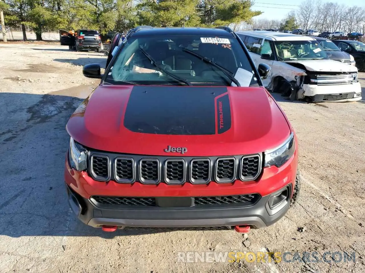 5 fotografías del automóvil dañado 3C4NJDDN6ST543357 JEEP COMPASS 2025