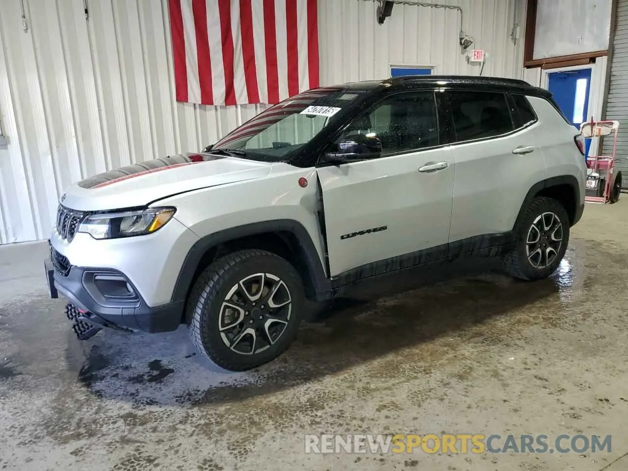 1 fotografías del automóvil dañado 3C4NJDDN7ST507306 JEEP COMPASS 2025