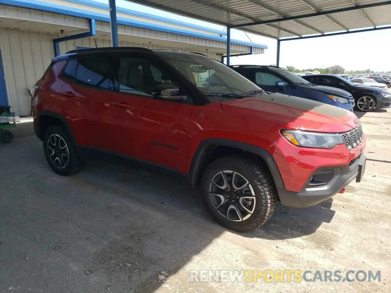 4 fotografías del automóvil dañado 3C4NJDDN7ST557719 JEEP COMPASS 2025