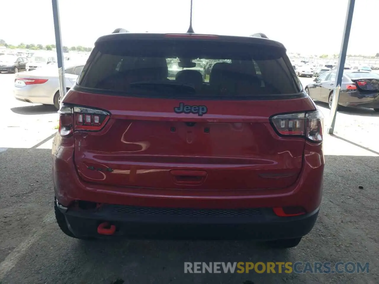6 fotografías del automóvil dañado 3C4NJDDN7ST557719 JEEP COMPASS 2025