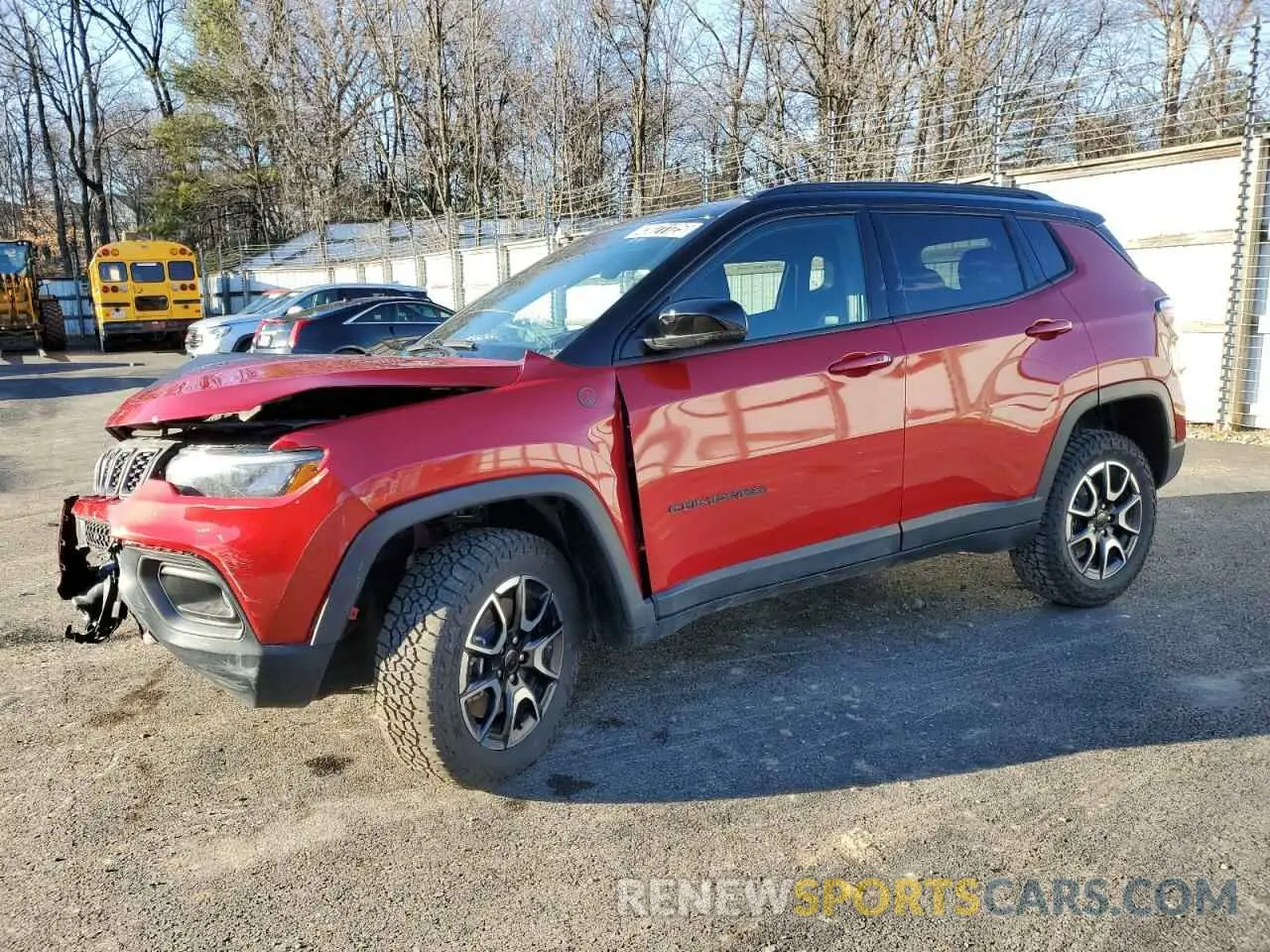 1 fotografías del automóvil dañado 3C4NJDDN9ST519070 JEEP COMPASS 2025