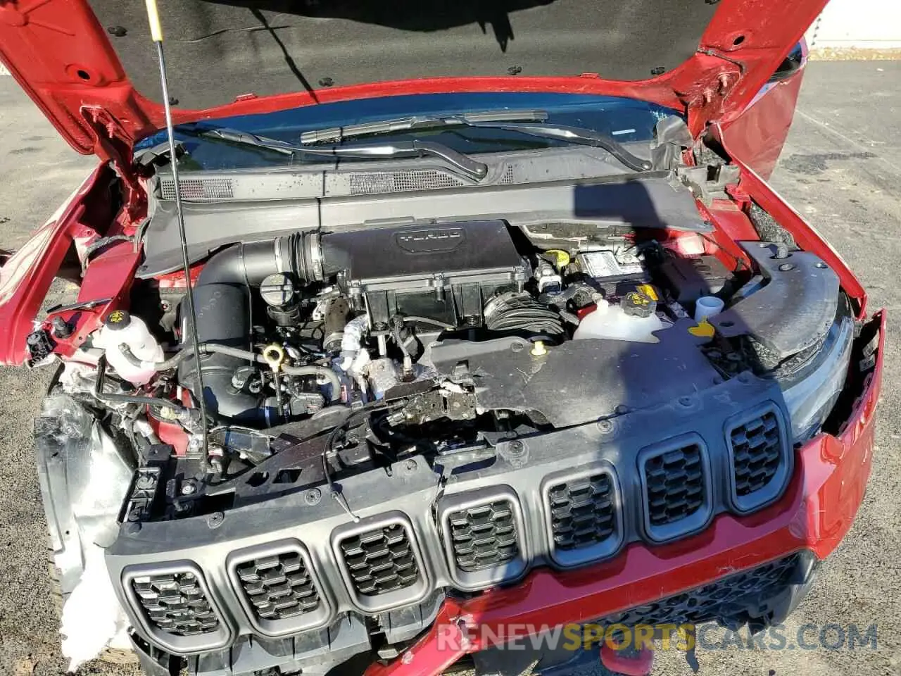 12 fotografías del automóvil dañado 3C4NJDDN9ST519070 JEEP COMPASS 2025