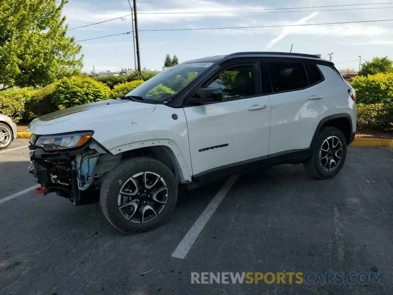 1 fotografías del automóvil dañado 3C4NJDDNXST519157 JEEP COMPASS 2025