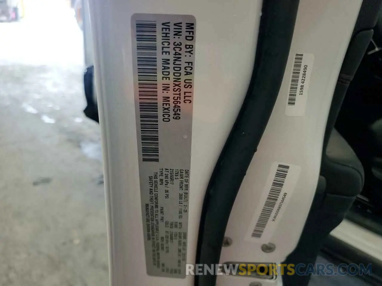 13 fotografías del automóvil dañado 3C4NJDDNXST564549 JEEP COMPASS 2025