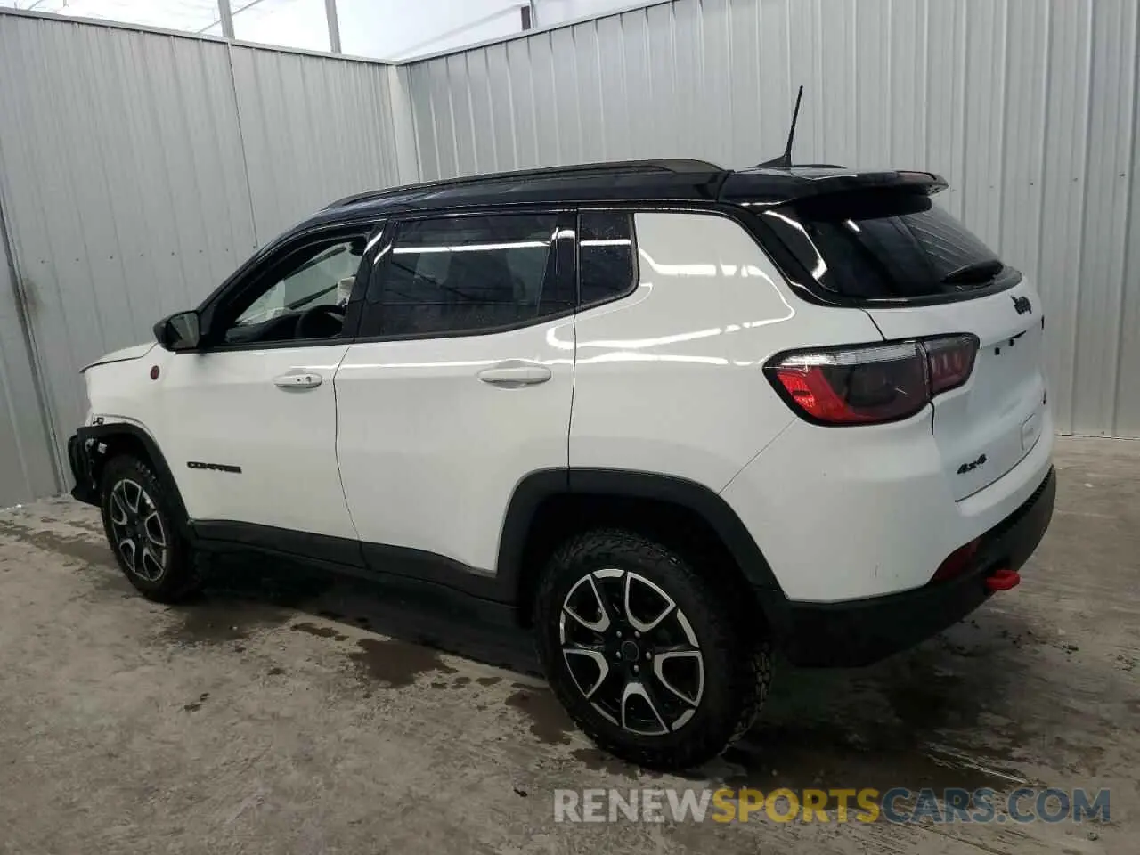 2 fotografías del automóvil dañado 3C4NJDDNXST564549 JEEP COMPASS 2025