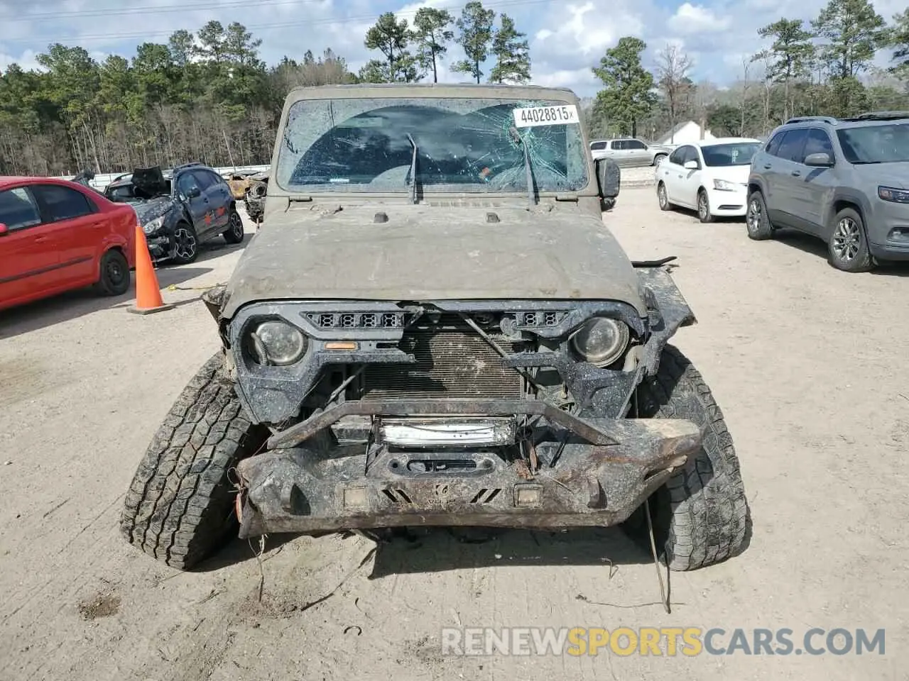5 fotografías del automóvil dañado 1C6HJTAG0LL168969 JEEP GLADIATOR 2020