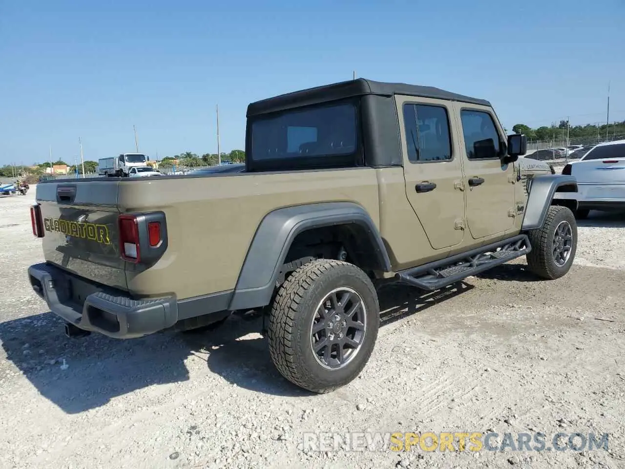 3 fotografías del automóvil dañado 1C6HJTAG1LL168818 JEEP GLADIATOR 2020