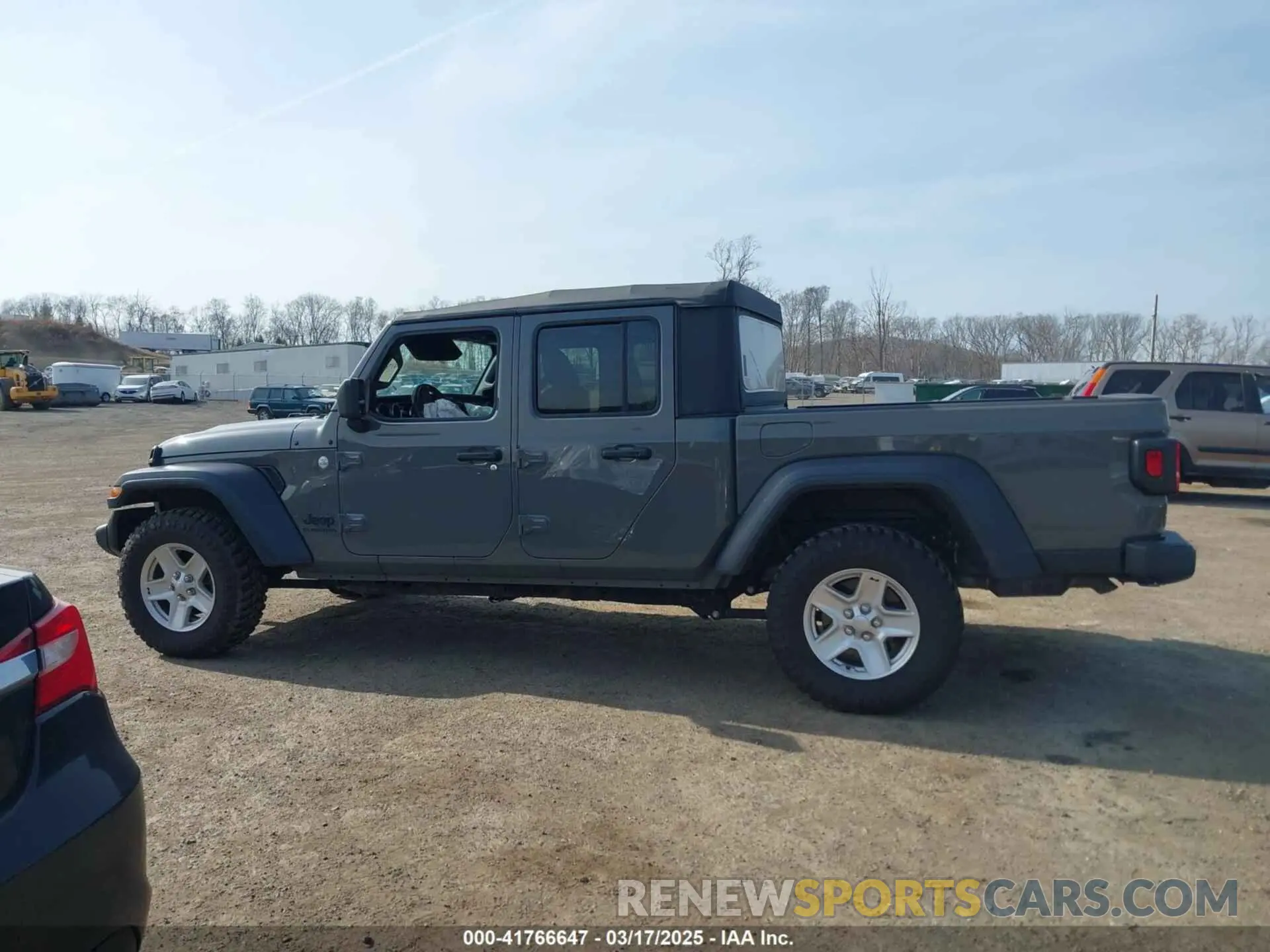 14 fotografías del automóvil dañado 1C6HJTAG2LL157701 JEEP GLADIATOR 2020
