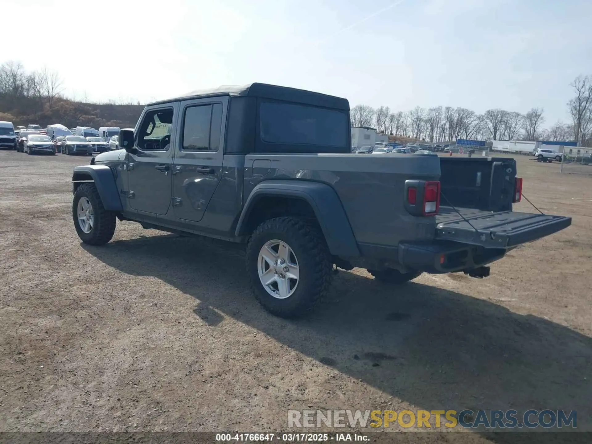 3 fotografías del automóvil dañado 1C6HJTAG2LL157701 JEEP GLADIATOR 2020
