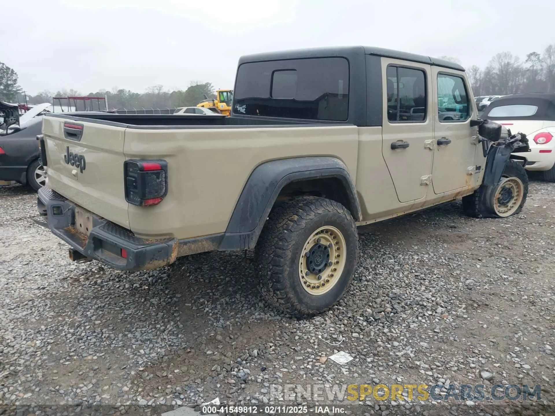 4 fotografías del automóvil dañado 1C6HJTAG2LL184767 JEEP GLADIATOR 2020