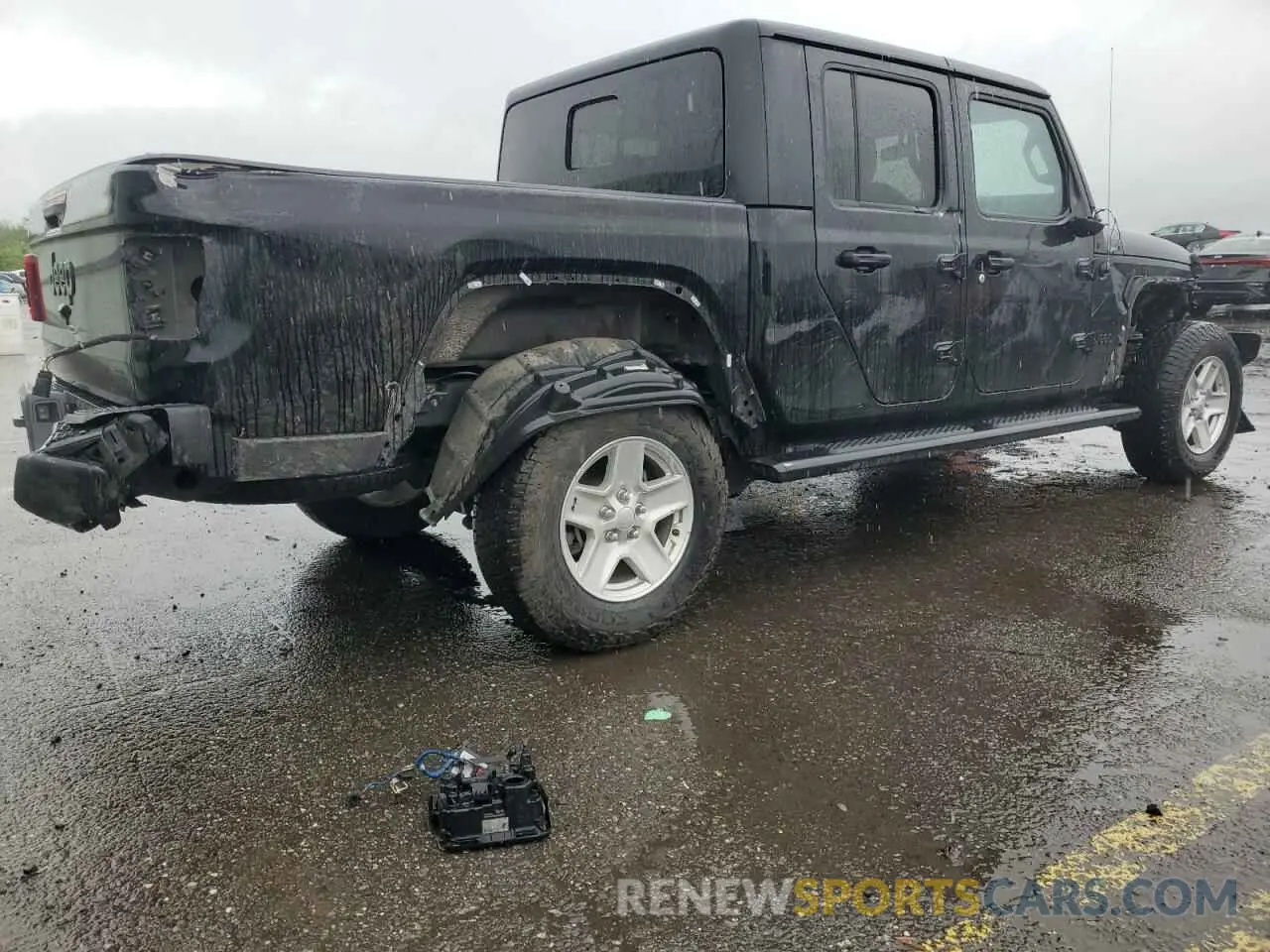 3 fotografías del automóvil dañado 1C6HJTAG2LL187328 JEEP GLADIATOR 2020