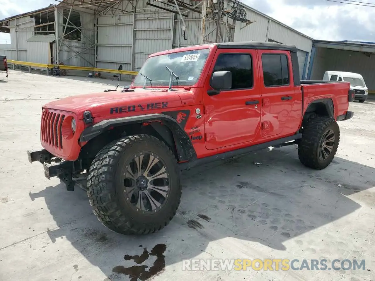 1 fotografías del automóvil dañado 1C6HJTAG3LL147811 JEEP GLADIATOR 2020