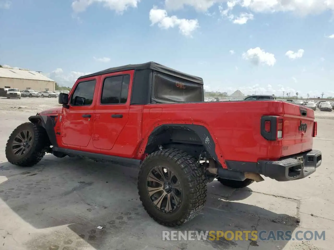 2 fotografías del automóvil dañado 1C6HJTAG3LL147811 JEEP GLADIATOR 2020