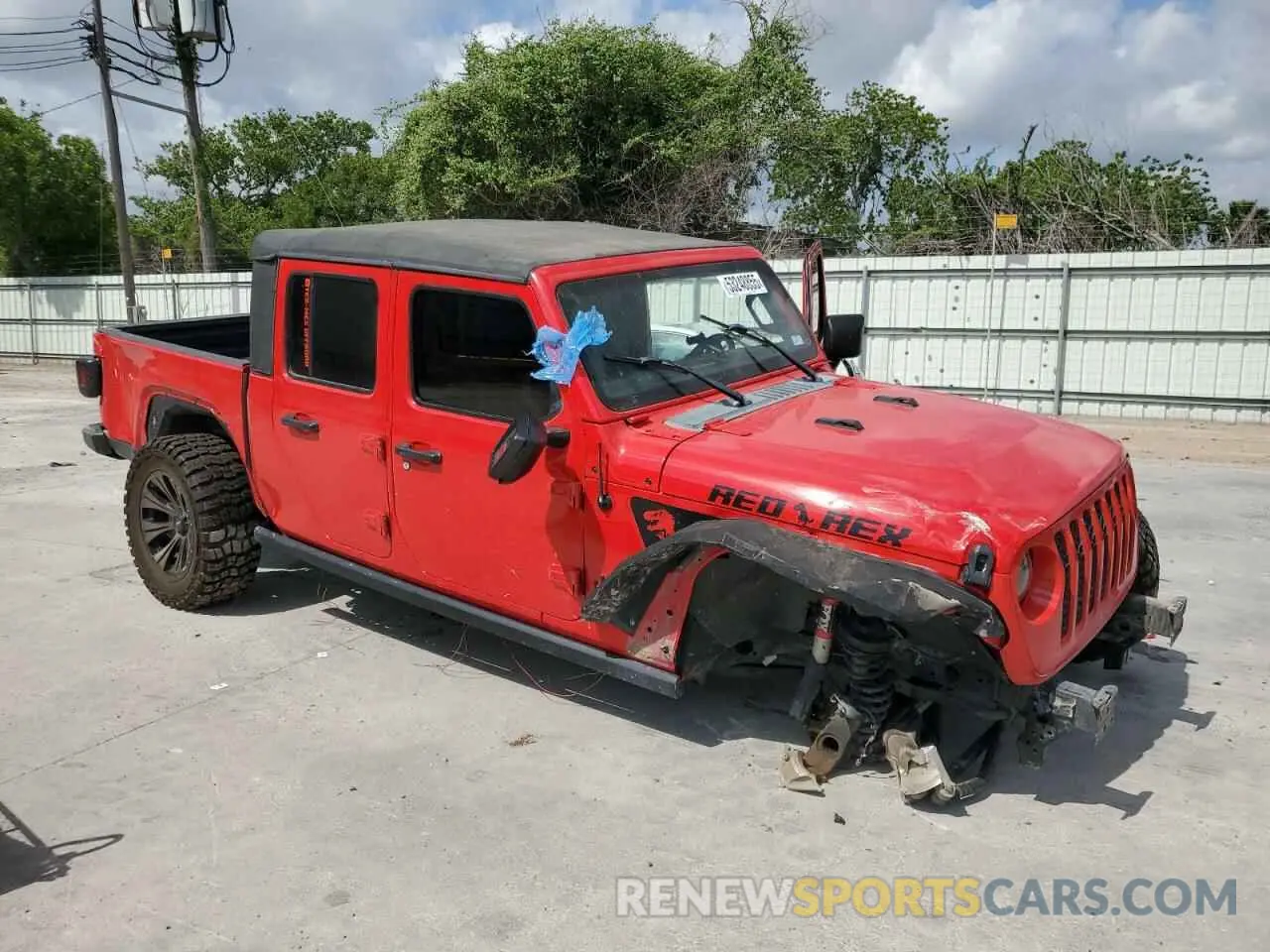 4 fotografías del automóvil dañado 1C6HJTAG3LL147811 JEEP GLADIATOR 2020