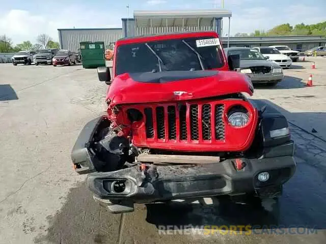 13 fotografías del automóvil dañado 1C6HJTAG4LL162110 JEEP GLADIATOR 2020