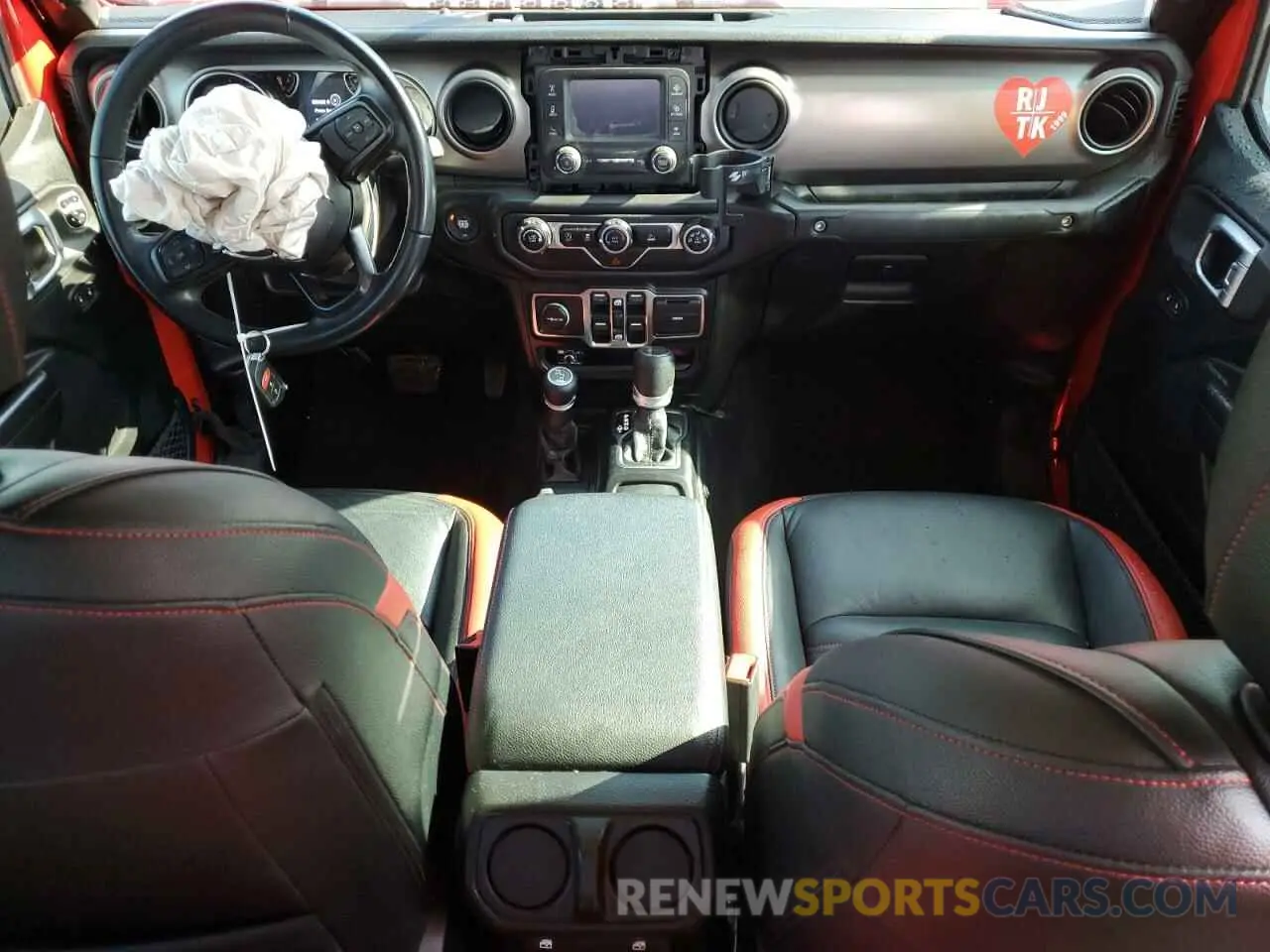 8 fotografías del automóvil dañado 1C6HJTAG4LL162110 JEEP GLADIATOR 2020