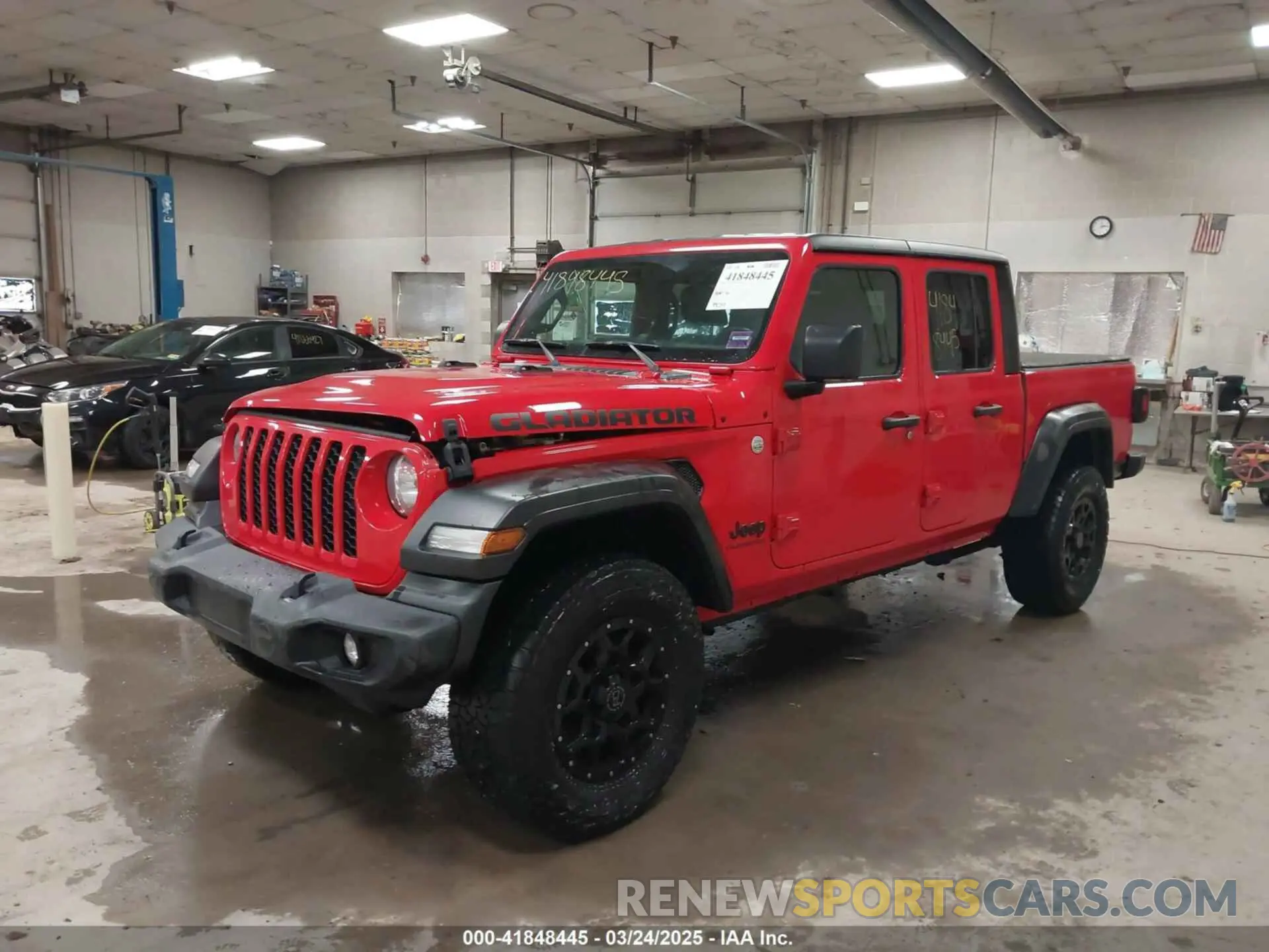 2 fotografías del automóvil dañado 1C6HJTAG5LL129813 JEEP GLADIATOR 2020