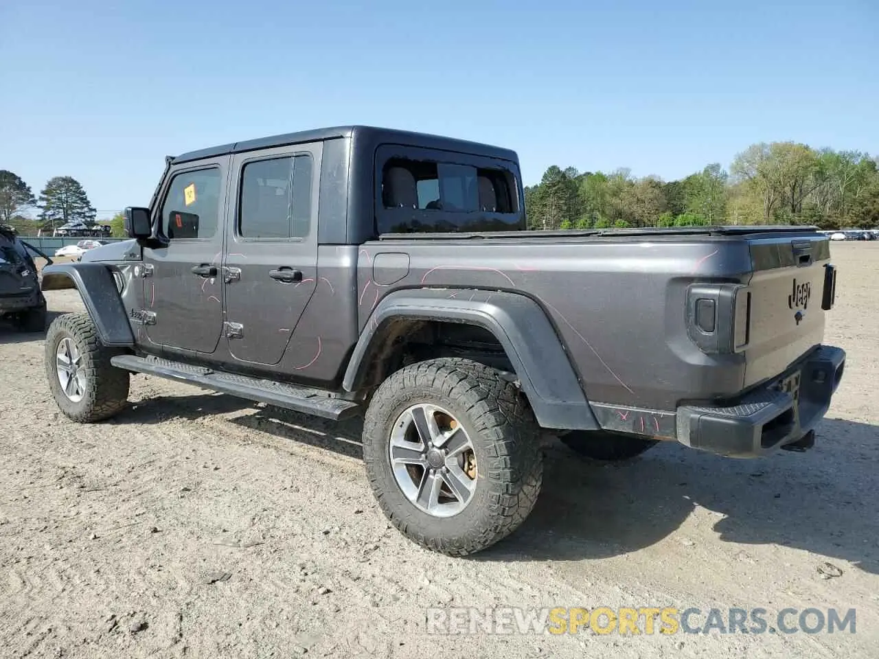 2 fotografías del automóvil dañado 1C6HJTAG5LL142030 JEEP GLADIATOR 2020