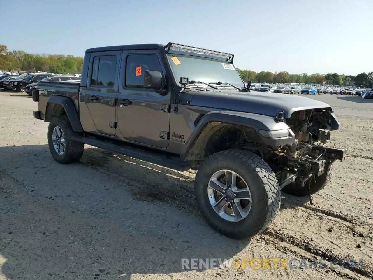 4 fotografías del automóvil dañado 1C6HJTAG5LL142030 JEEP GLADIATOR 2020