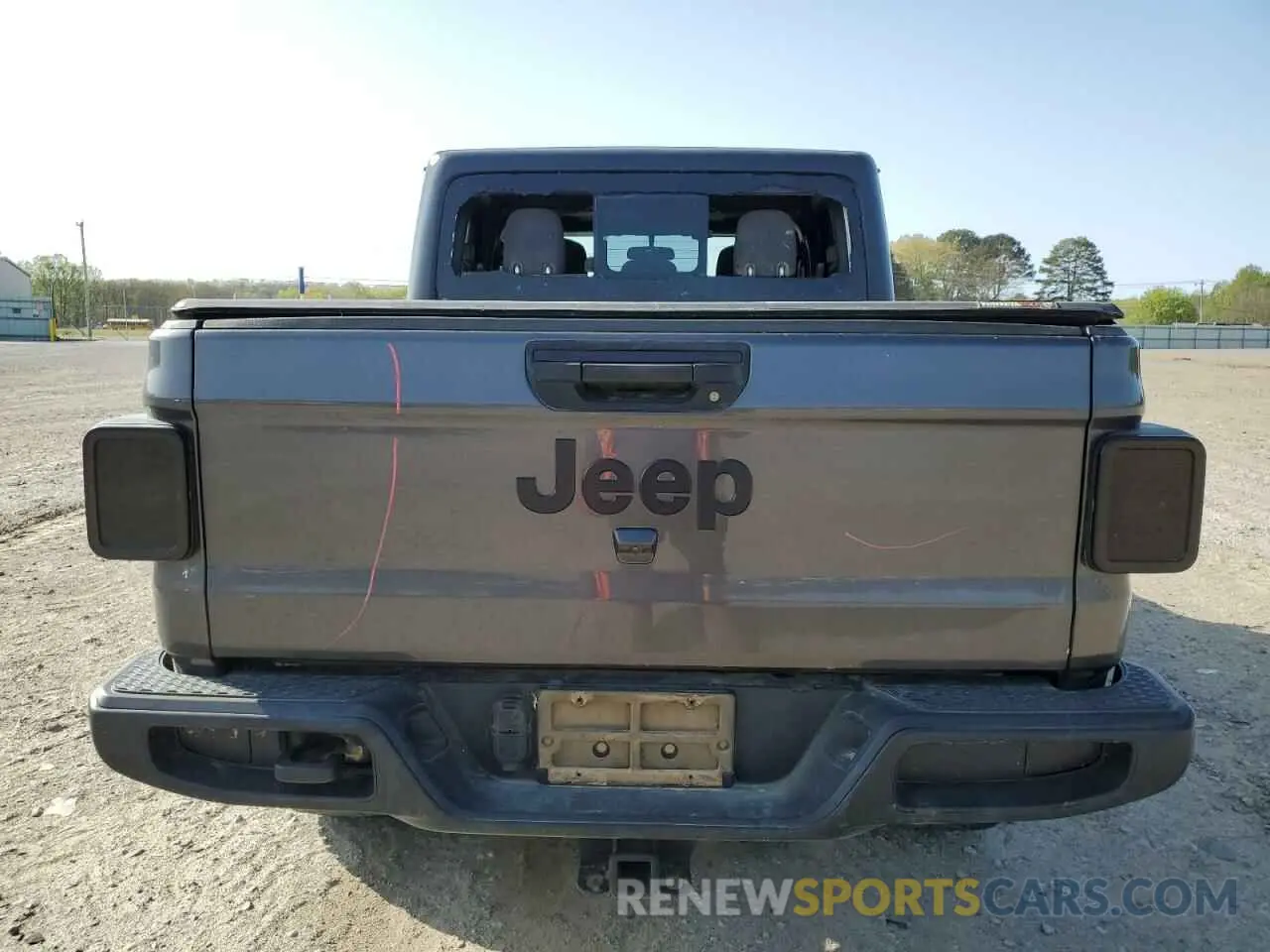 6 fotografías del automóvil dañado 1C6HJTAG5LL142030 JEEP GLADIATOR 2020