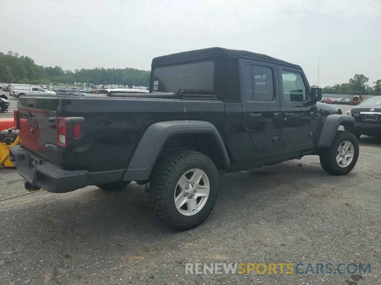 3 fotografías del automóvil dañado 1C6HJTAG5LL144201 JEEP GLADIATOR 2020