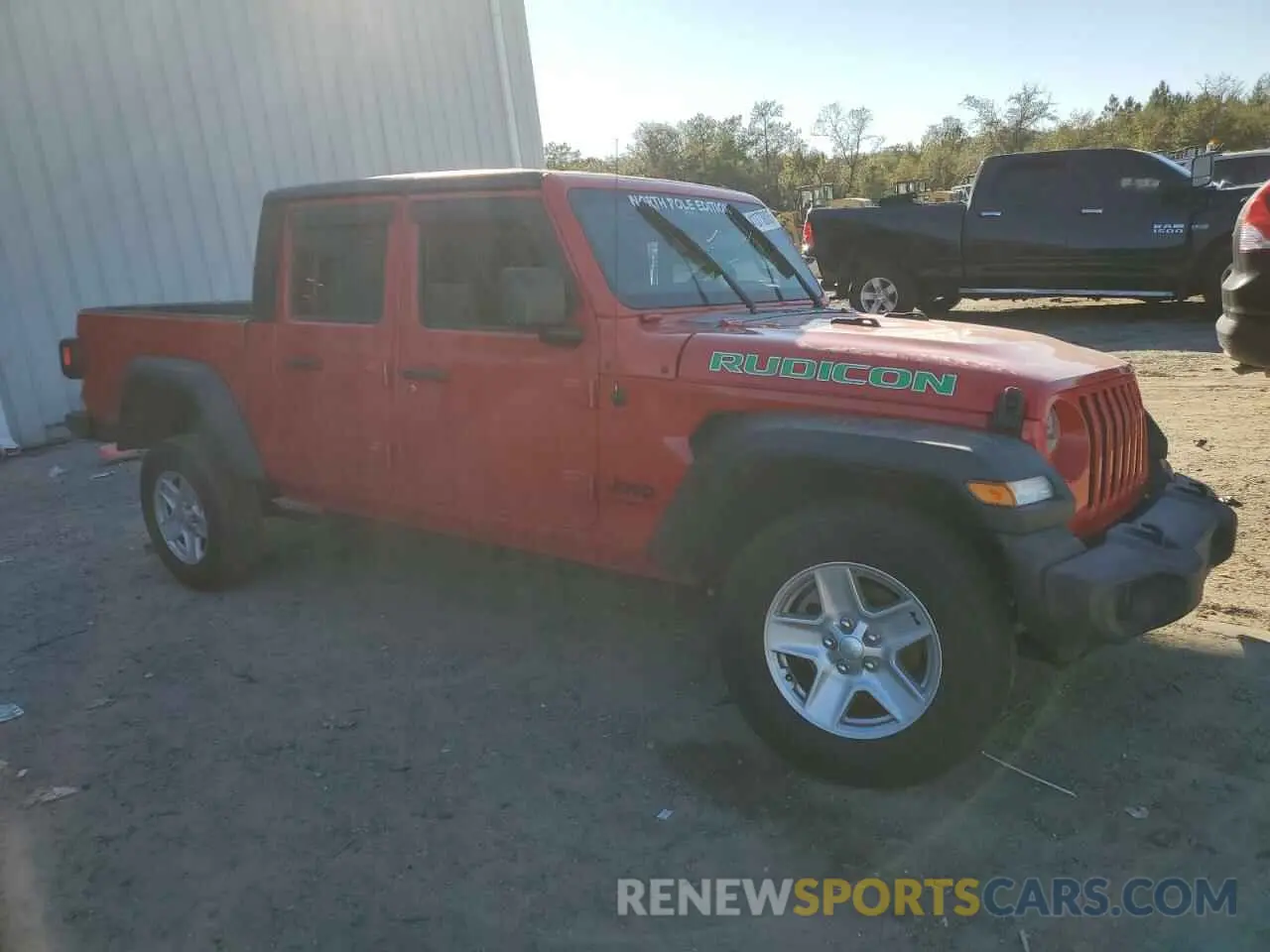 4 fotografías del automóvil dañado 1C6HJTAG6LL159581 JEEP GLADIATOR 2020