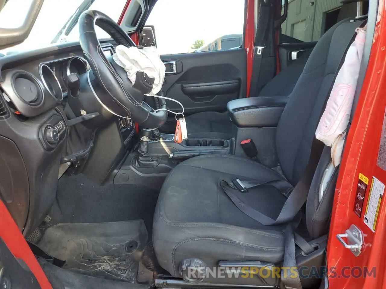 7 fotografías del automóvil dañado 1C6HJTAG6LL159581 JEEP GLADIATOR 2020