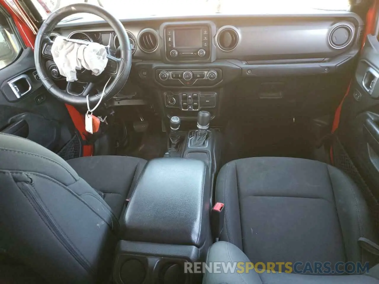 8 fotografías del automóvil dañado 1C6HJTAG6LL159581 JEEP GLADIATOR 2020