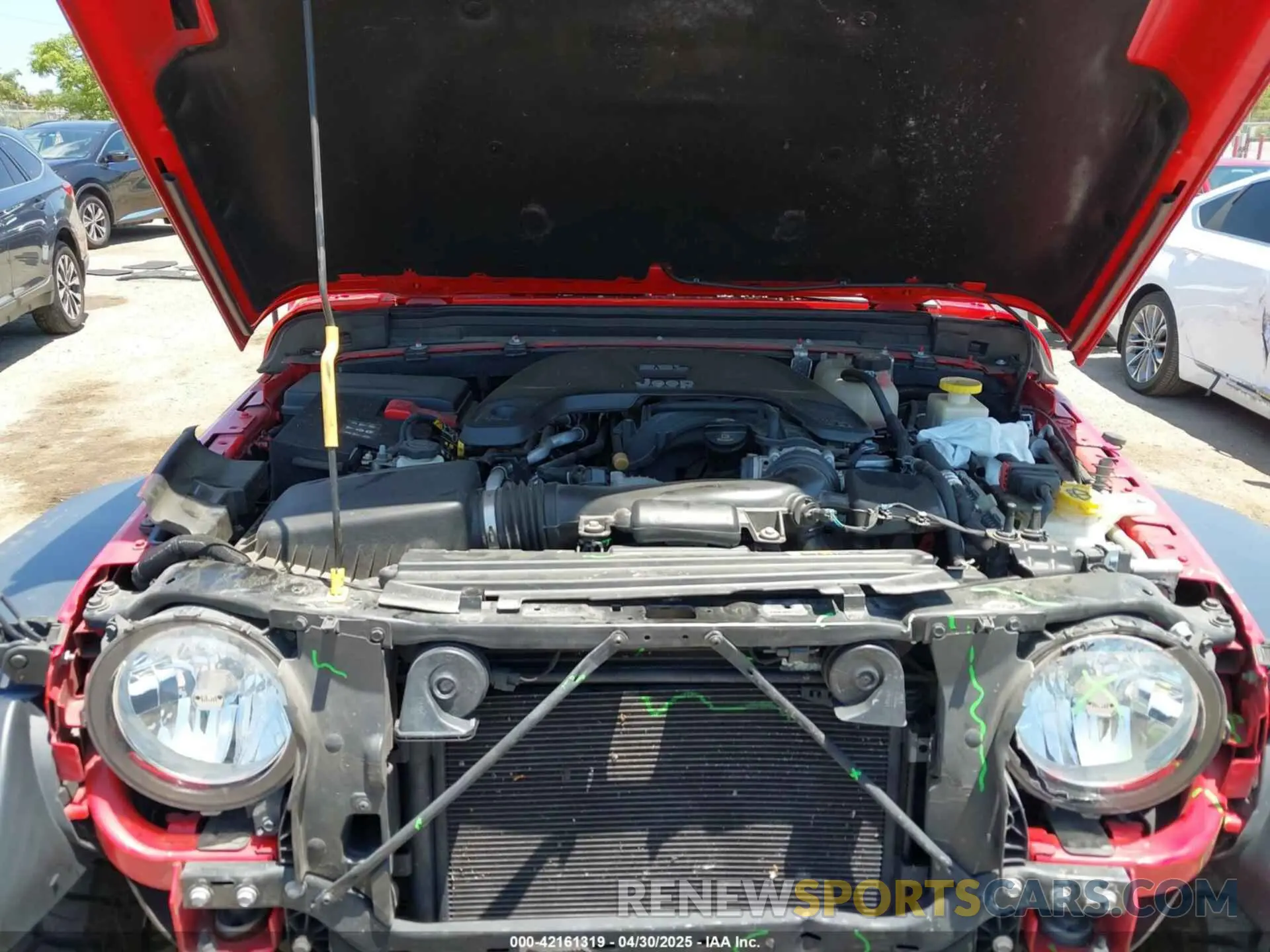10 fotografías del automóvil dañado 1C6HJTAG6LL194119 JEEP GLADIATOR 2020