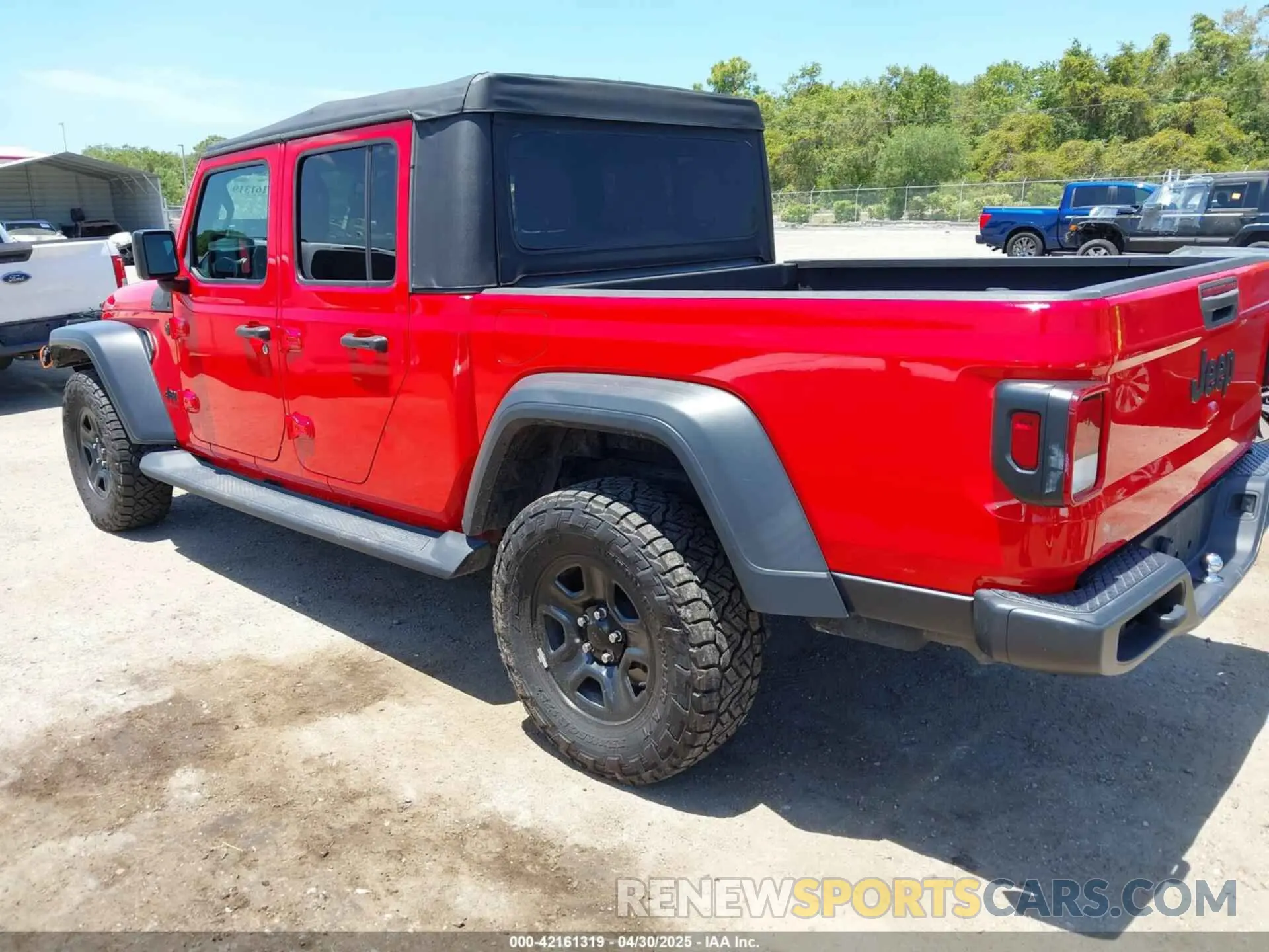 3 fotografías del automóvil dañado 1C6HJTAG6LL194119 JEEP GLADIATOR 2020