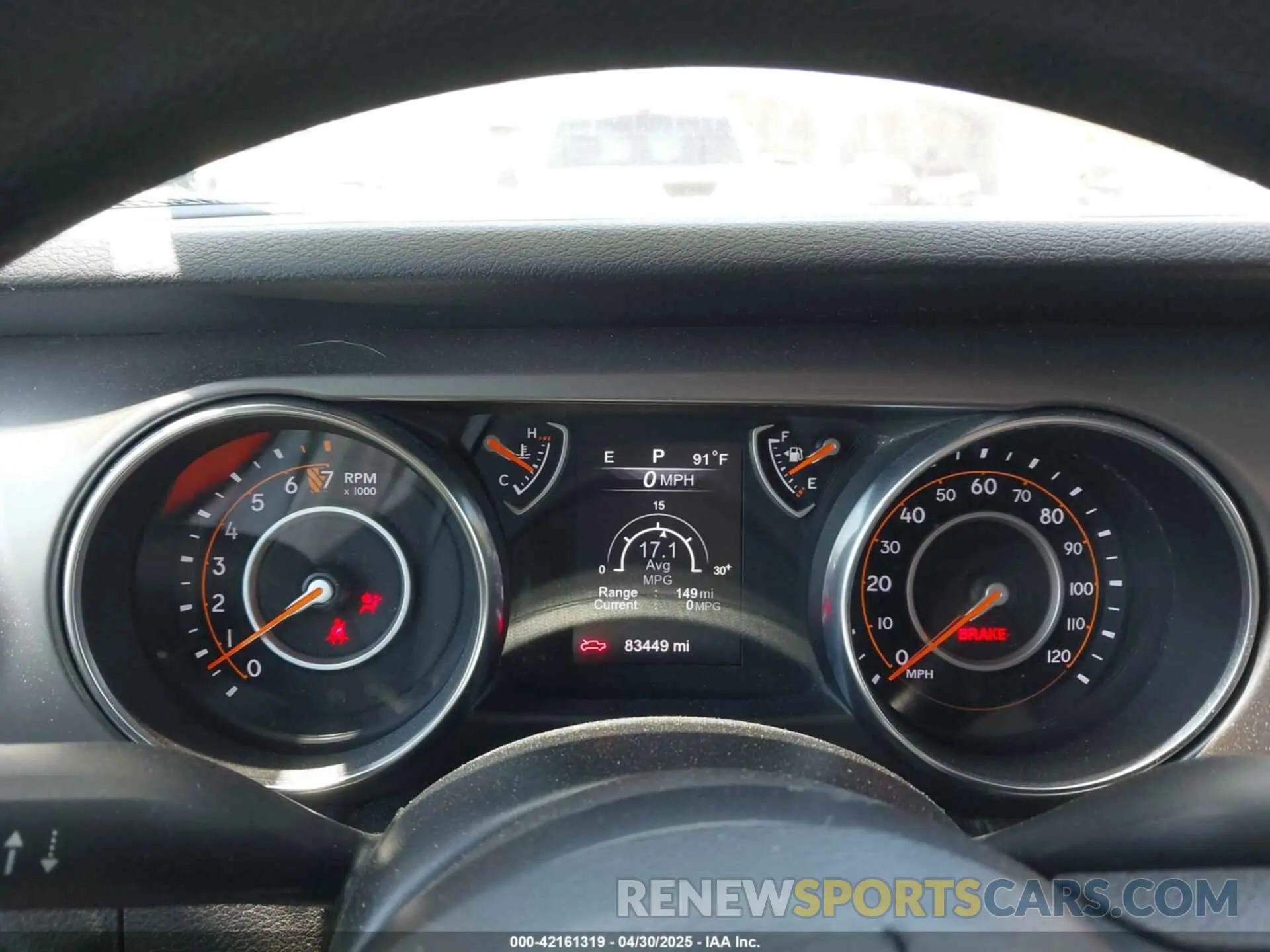 7 fotografías del automóvil dañado 1C6HJTAG6LL194119 JEEP GLADIATOR 2020